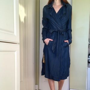 Amisu thin denim coat (EU 36/US 6)